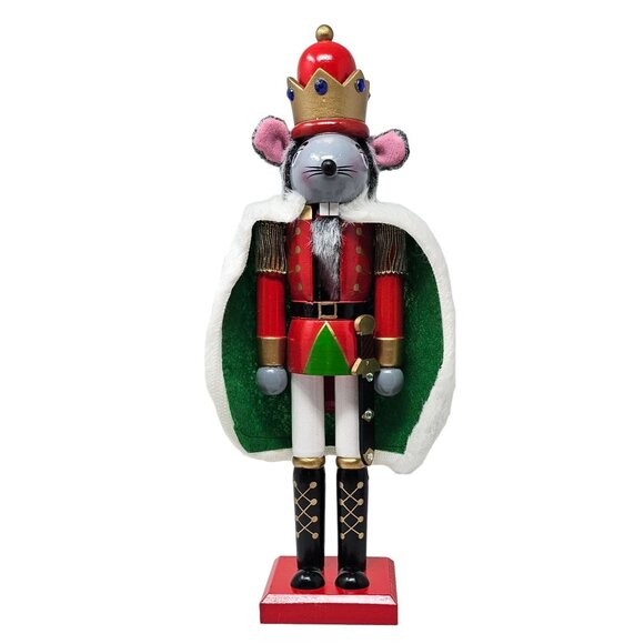 Holiday Mouse Soldier 15" Christmas Nutcracker - Picture 1 of 5